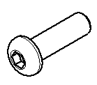 HASE 27177 – Torx screw M5 × 25 for Kettwiesel EVO, single part