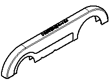 HASE 27173 – Chain guard cover 21 for Kettwiesel EVO – 1 half, single part