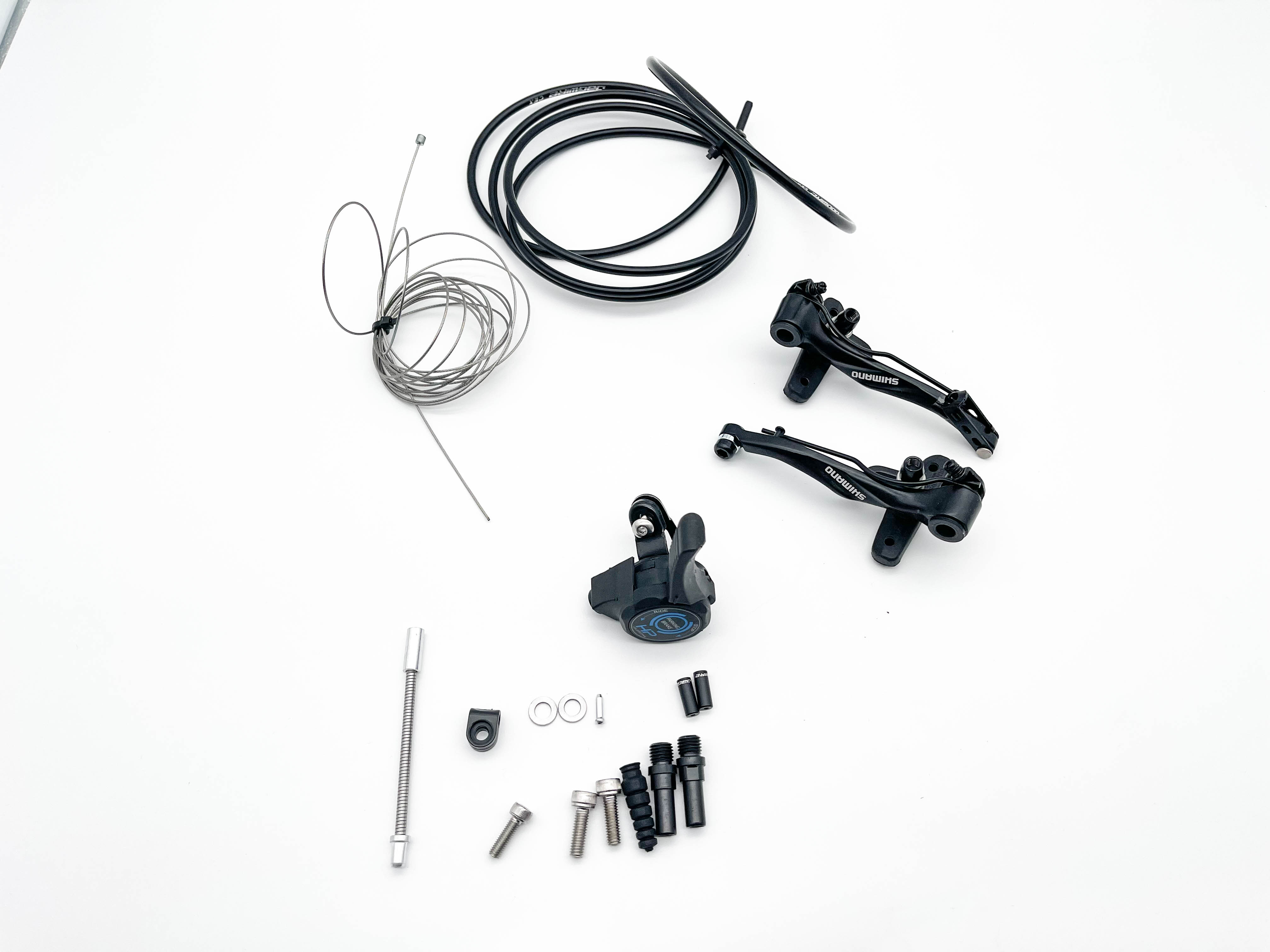 SW10274 Bild1 HP Velotechnik Trike Liegerad Dreirad Therapierad Zubehoer BRPBS HP Parkbremse Dreirad Nachruestset Hebel Bremse AvidSD5 mit Zub Huelle Pipe Cantilever Sockel