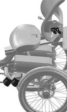 Doppelter Stockhalter für Vera Rückenlehne, ER3 der Marke vanRaam