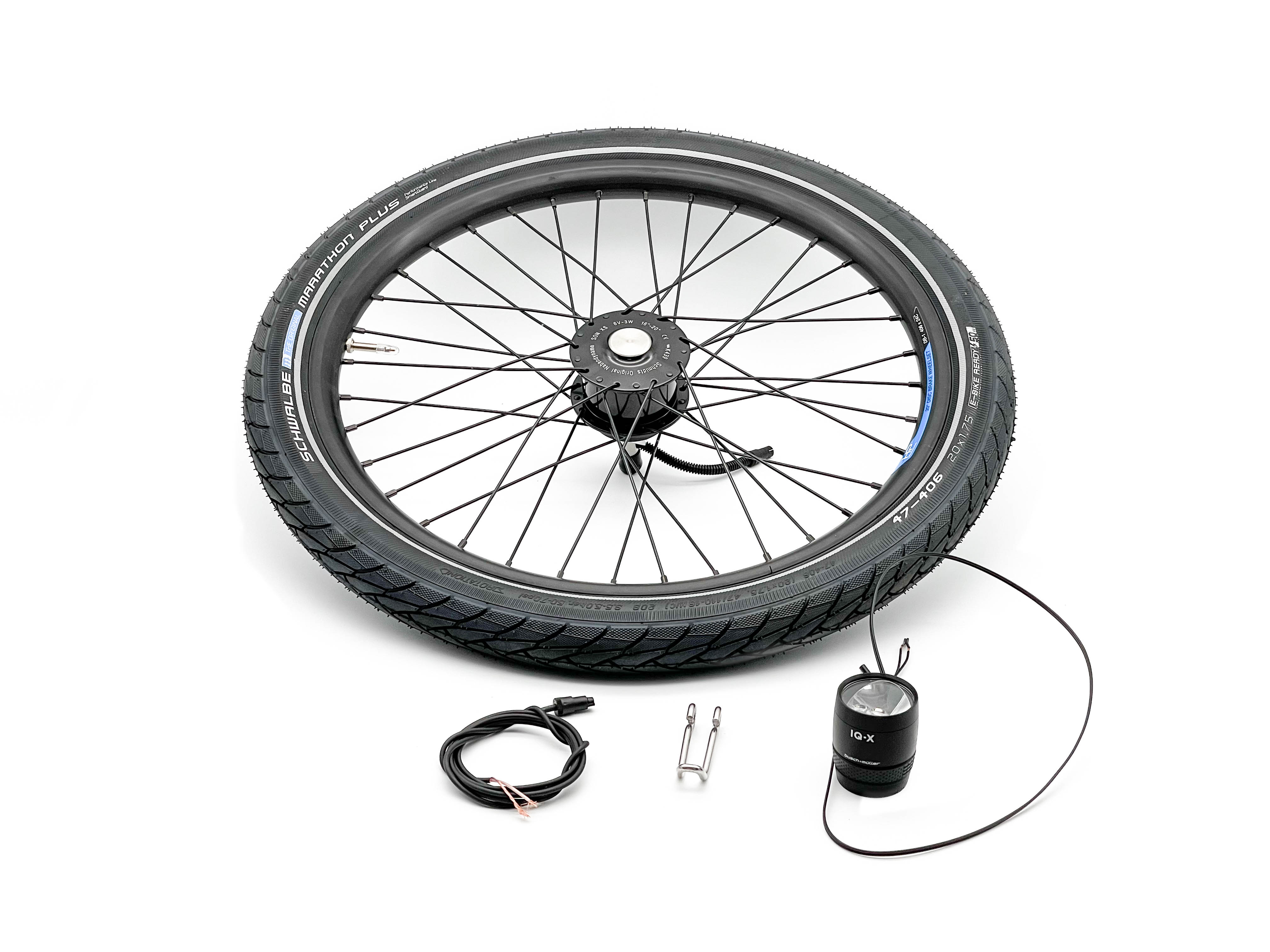 SW10092 Bild1 HP Velotechnik Trike Liegerad Dreirad Therapierad Zubehoer DYNOSKITIX HP Dynamo SON xs m Umruestkit IQ X