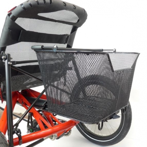SW10205 Bild2 Hase Bikes Trike Liegerad Dreirad Therapierad Zubehr 26084 Hase Korbhalterung Racktime fr Trigo (UP) und Trets
