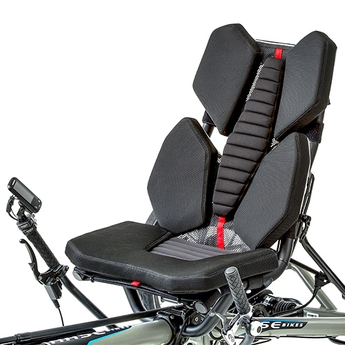 SW10180 Bild1 Hase Bikes Trike Liegerad Dreirad Therapierad Zubehr 27365 Hase Vario Komfort Sitzbezug inkl