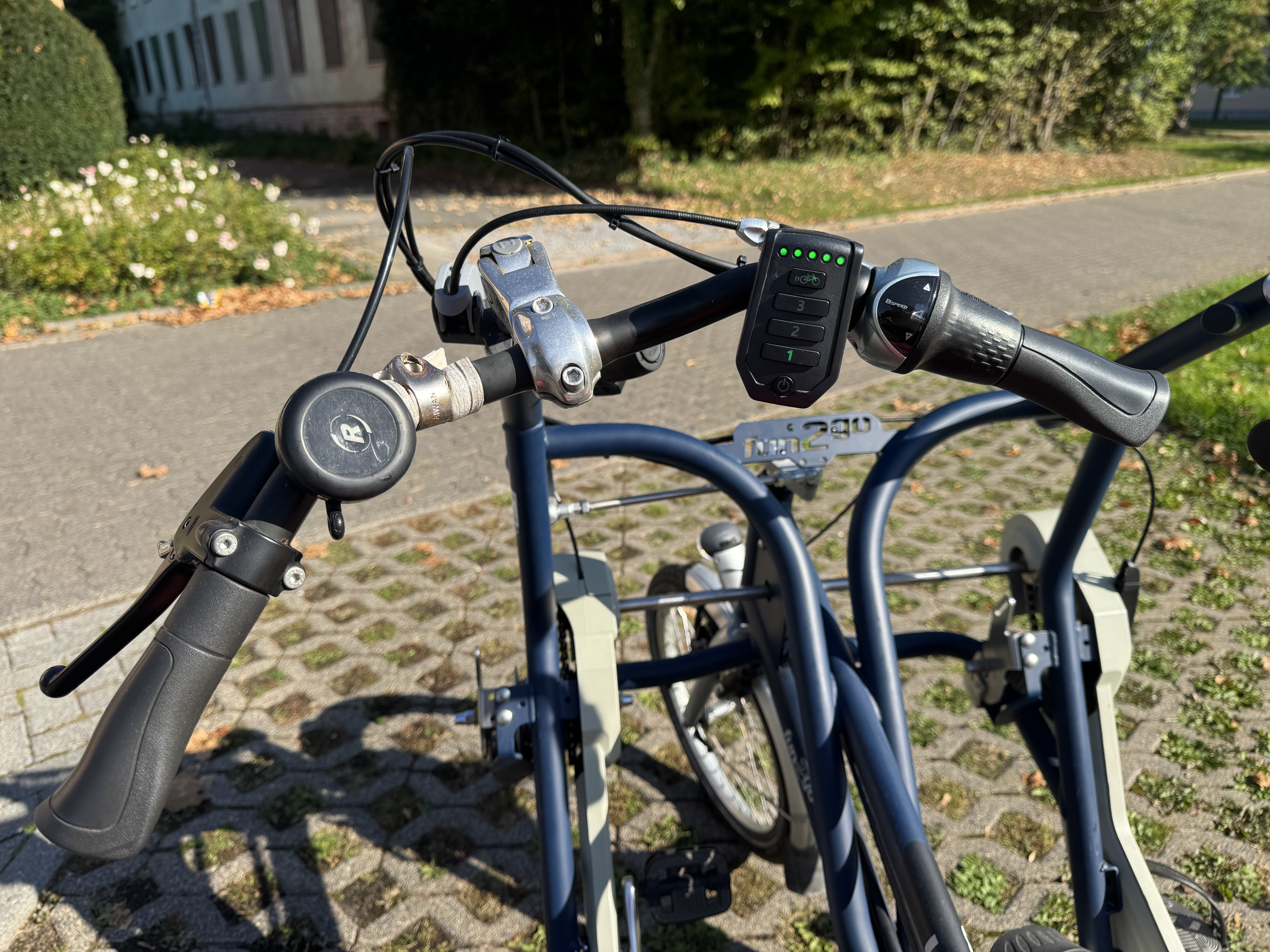 vanRaam Fun2Go gebraucht: Lenker und Bedienelemente