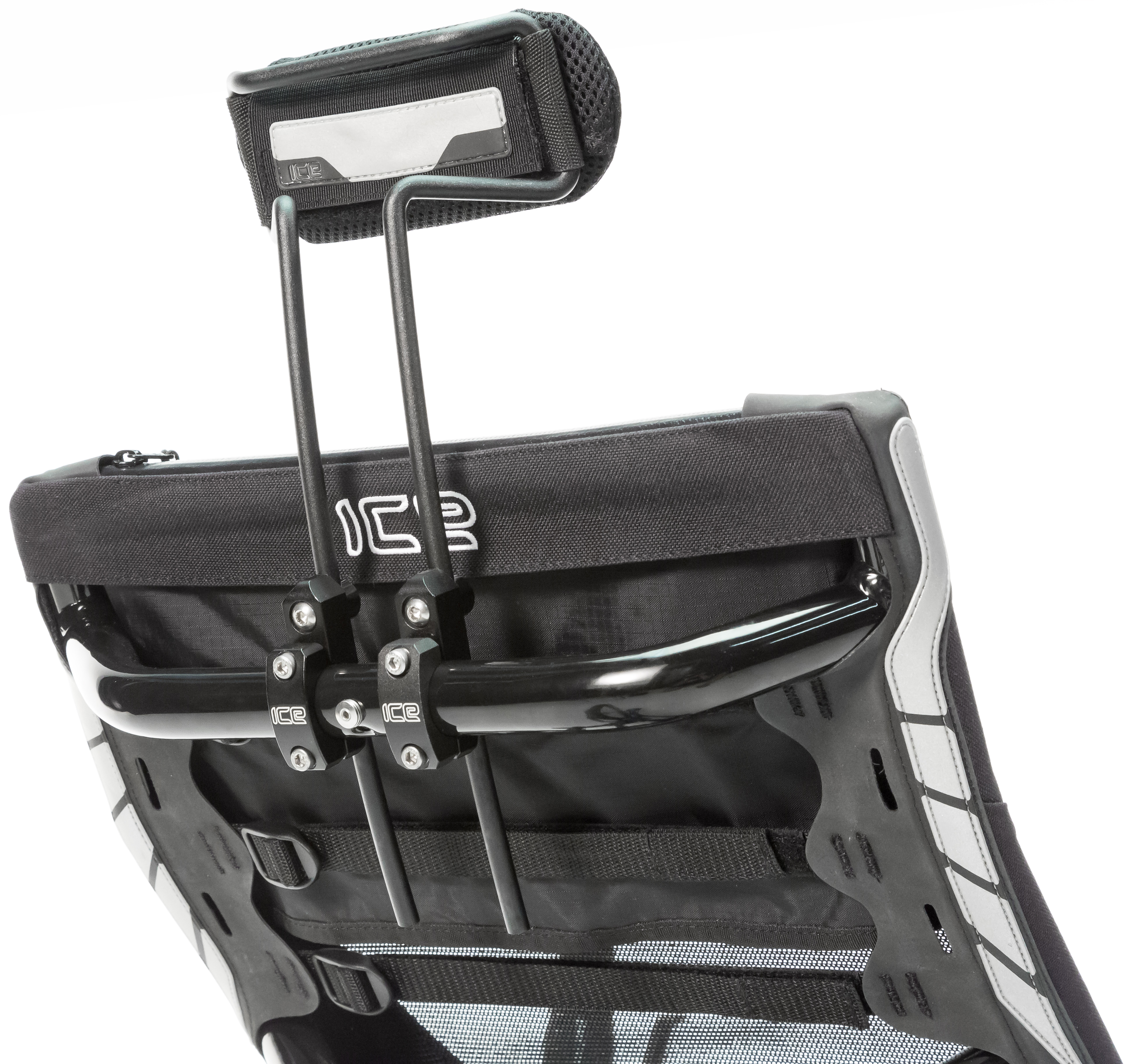 SW10327 Bild1 ICE Trike Liegerad Dreirad Therapierad Zubehoer 1263 ICE Kopfstuetze fuer Netzsitz