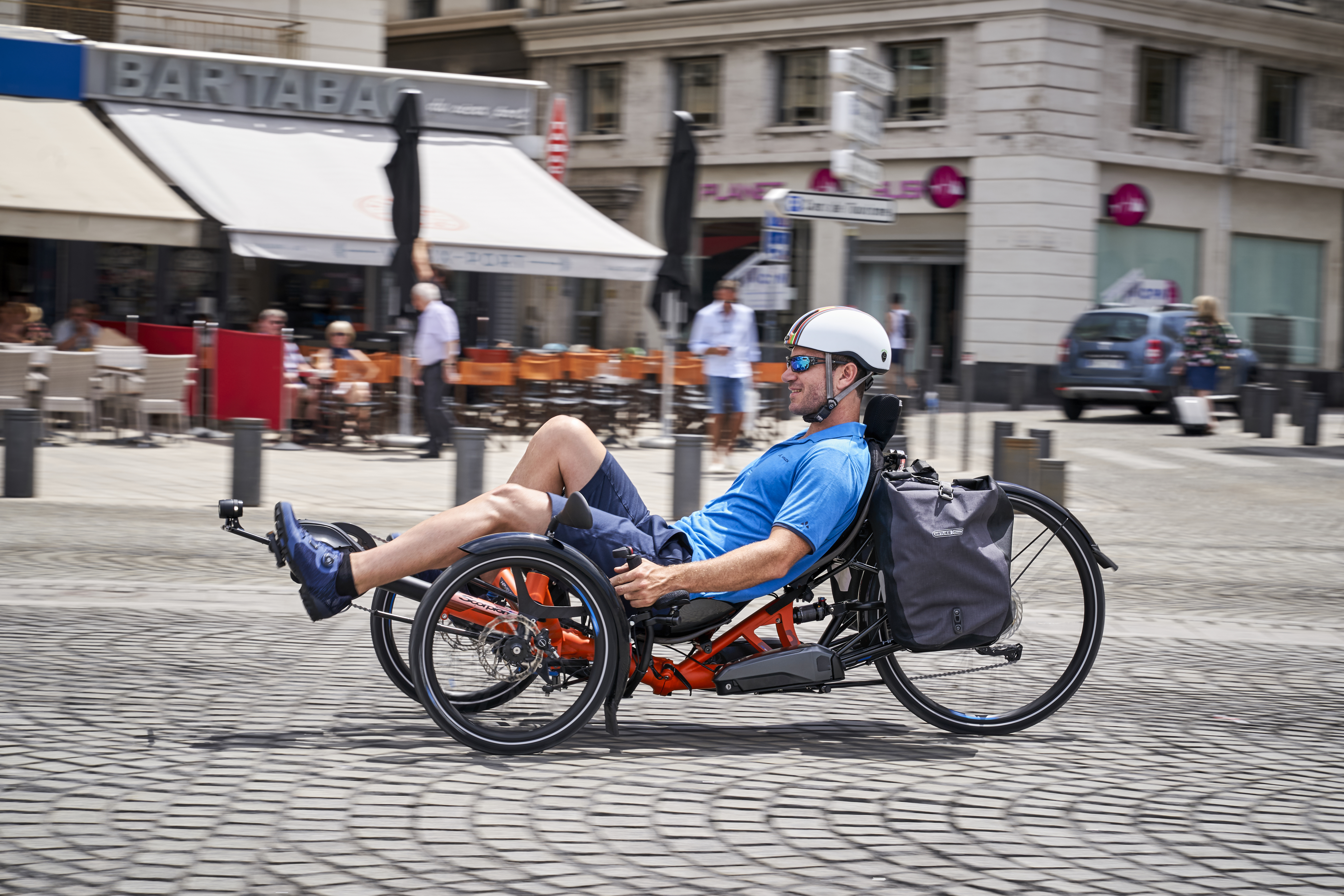 Warum eigentlich Liegerad fahren? hp velotechnik 3