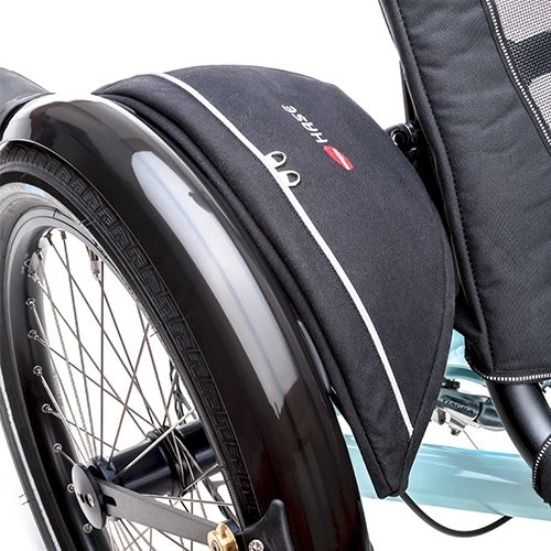 SW10159 Bild1 Hase Bikes Trike Liegerad Dreirad Therapierad Zubehr 24251 Hase Seitentasche 2,3 Liter