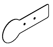 HASE 27176 – Chain guard plate 21 for Kettwiesel EVO, single part